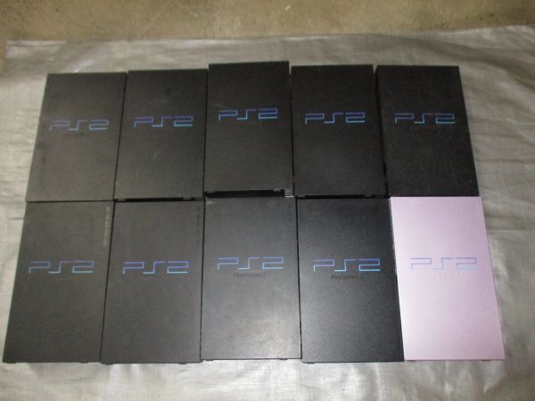 ジャンク PS2 プレイステーション2 本体 10台セット UV02_画像1