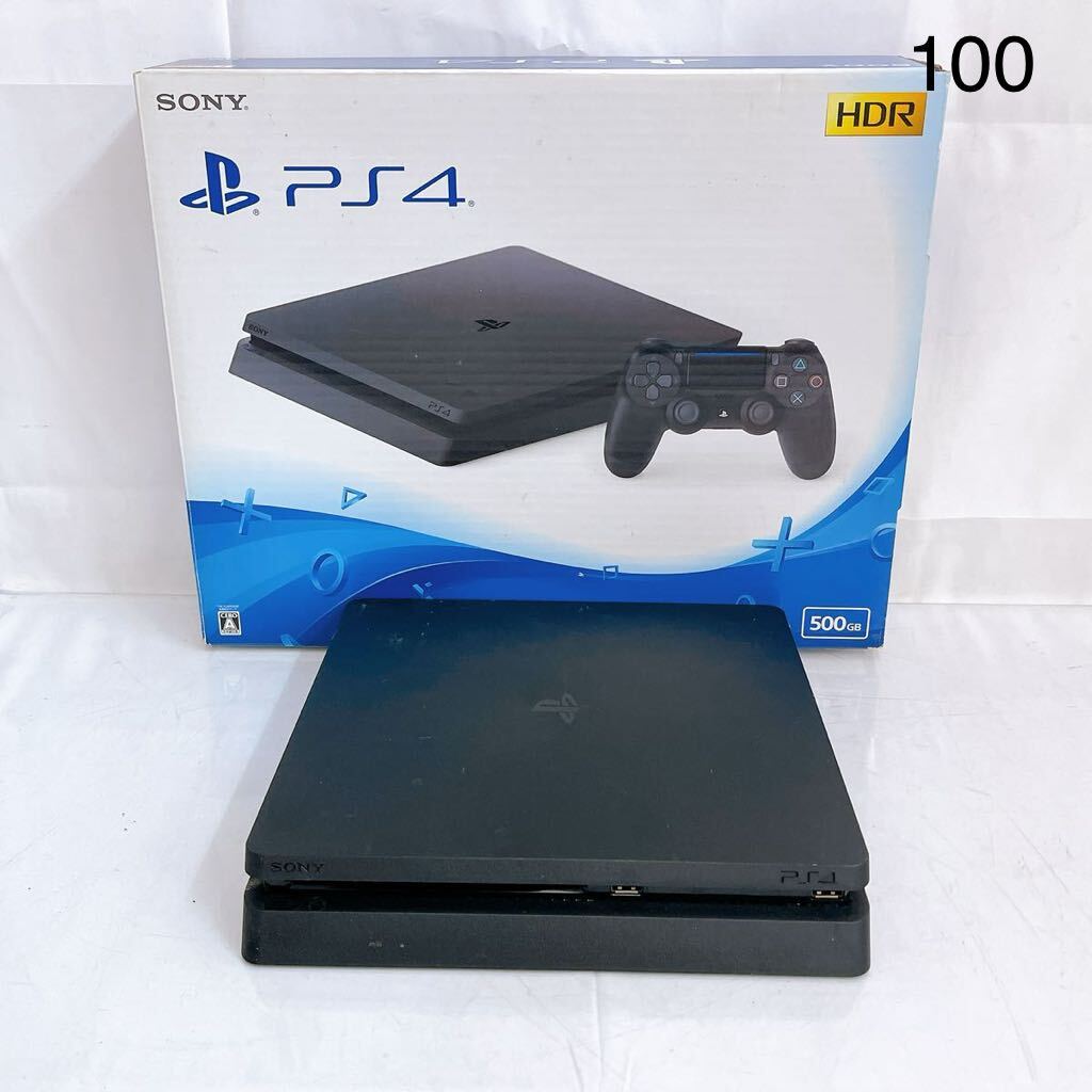 3SB24 SONY PlayStatione 4 MODEL CUH-2100A プレステーション プレステ4本体のみ テレビゲーム 中古 現状品 *コードが無い為動作未確認_画像1