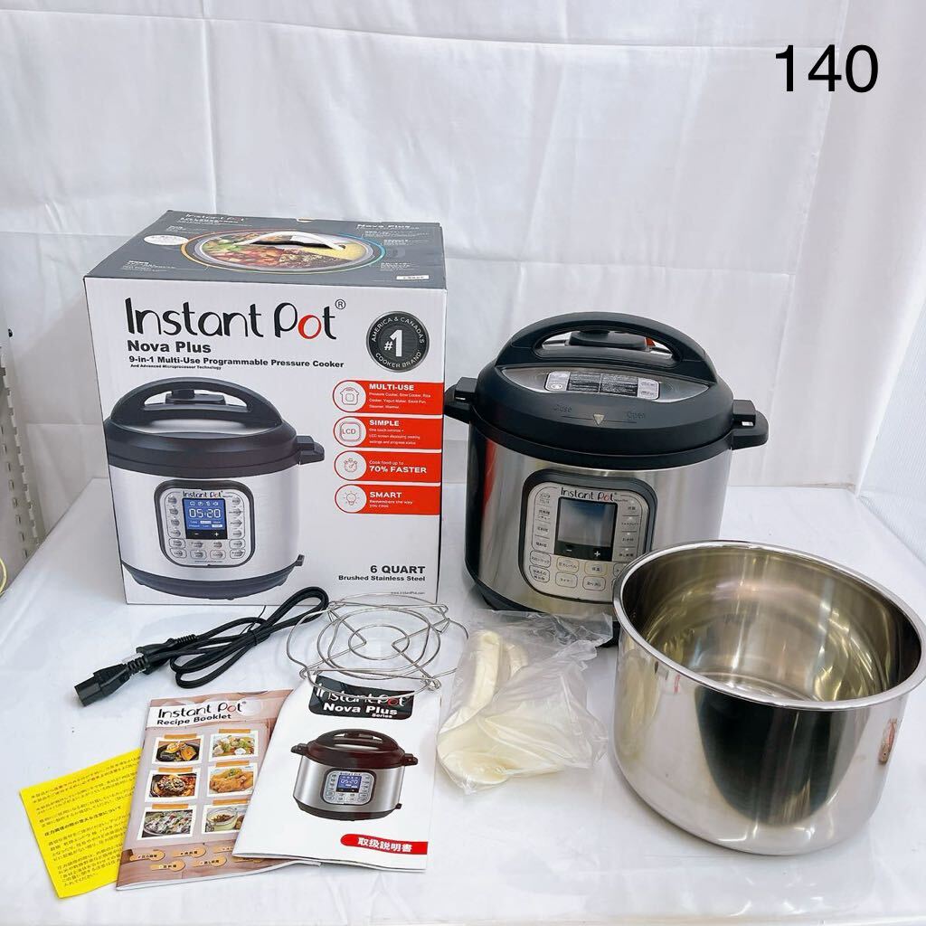 3SB67 【未使用】インスタントポット(Instant Pot) マルチ電気圧力鍋1台9役 Nova Plus 5.7L ISPCNV6 現状品_画像1