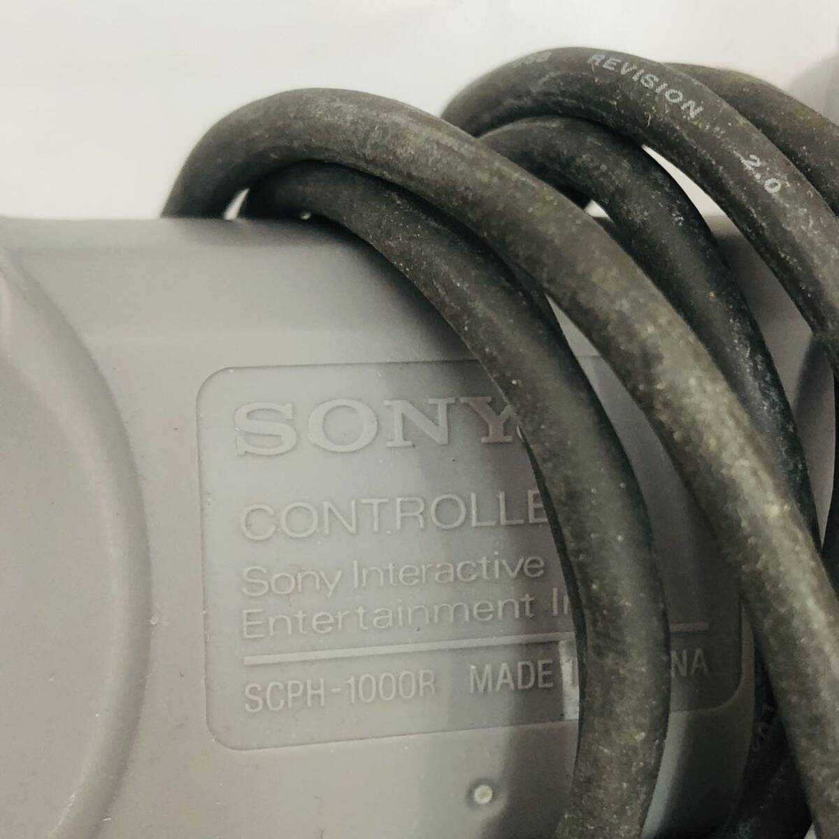 3SA99 SONY プレイステーションクラシッ コントローラー付き SCPH-1000R 中古 現状品 動作未確認_画像5