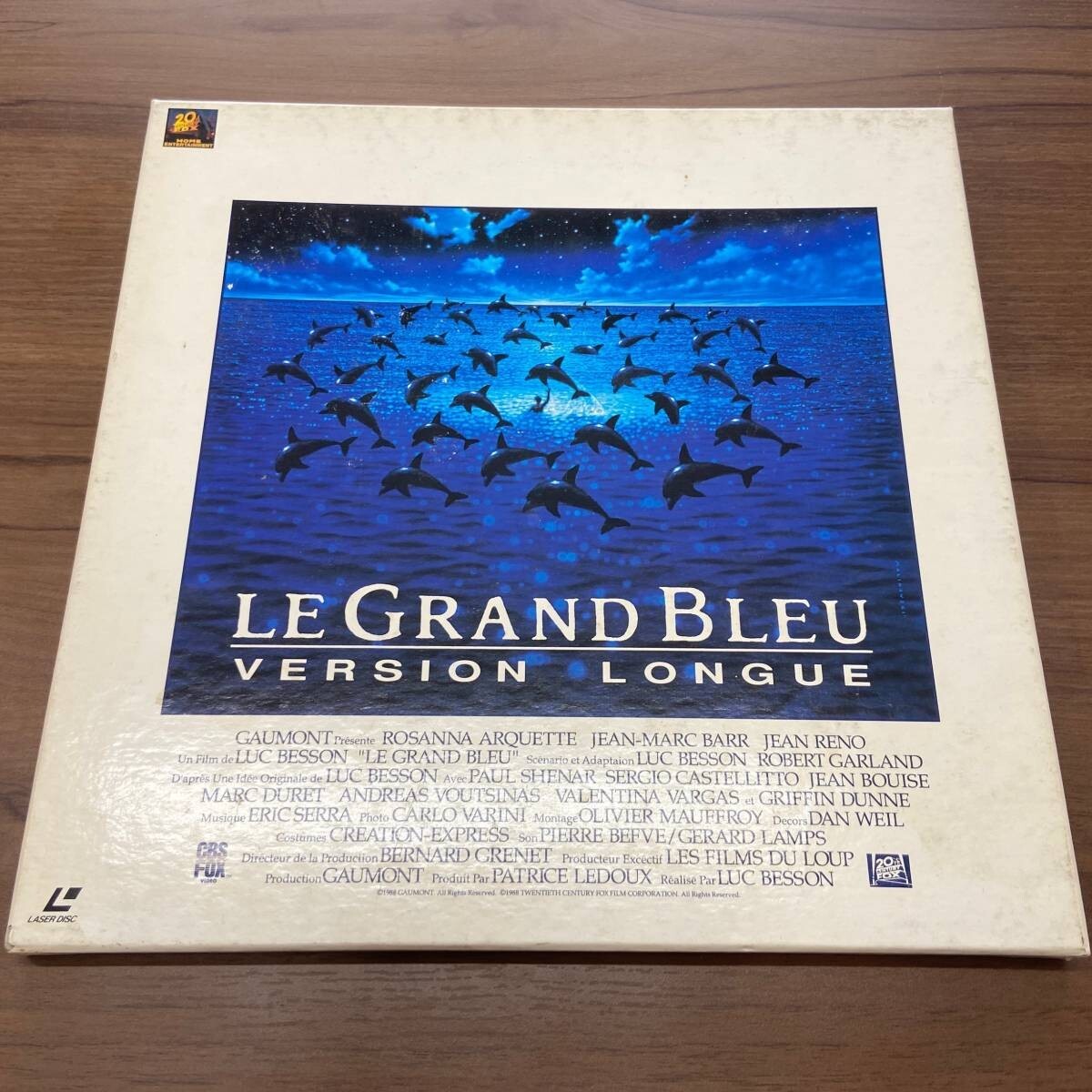 G0628 LD レーザーディスク Le Grand Bleu グランブルー Version Longu リュックベッソン_画像1