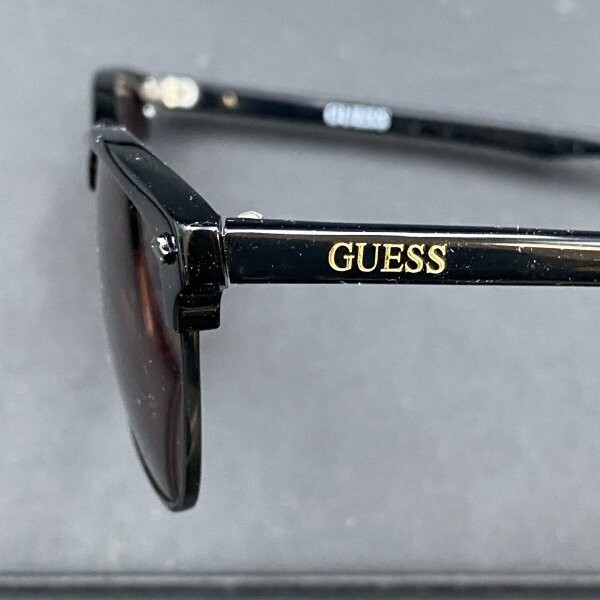 G0126K54 GUESS ゲス サングラス ケース付き メガネフレーム GU 810-REX/BLK/54-16-145 中古_画像9