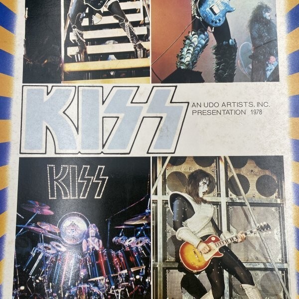 G0314 キッス ライブ パンフレット2冊セット 1977年/初来日公演ツアーパンフレット／KISS JAPAN LIVE TOUR 1978の画像5