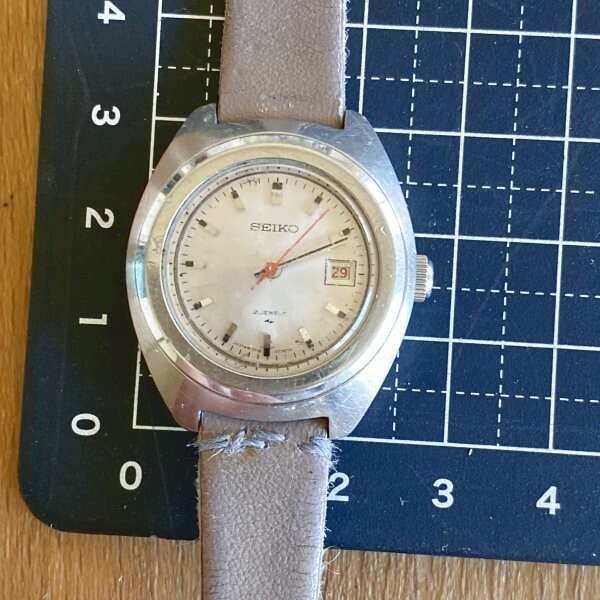 G1120 可動 SEIKO セイコー 21石 手巻き 腕時計 2118-0411 レディース ウォッチ 自動巻 腕時計 デイデイト ベルト社外品の画像7