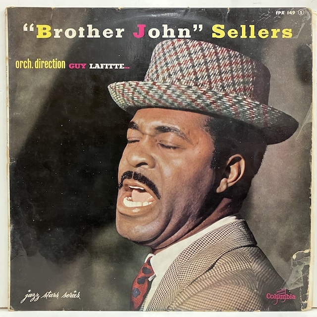 ●即決難有VOCAL LP John Sellers / Brother John Sellers FPX149 jv63014 仏オリジナル ジョン・セラーズ_画像1