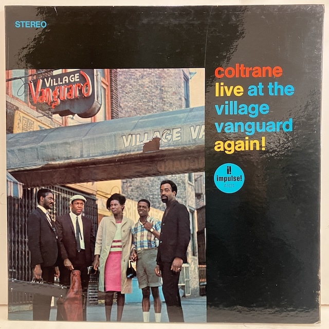 ●即決LP John Coltrane / Village Vanguard Again as9124 j40482 米オリジ STEREO LW Vangelder_画像1