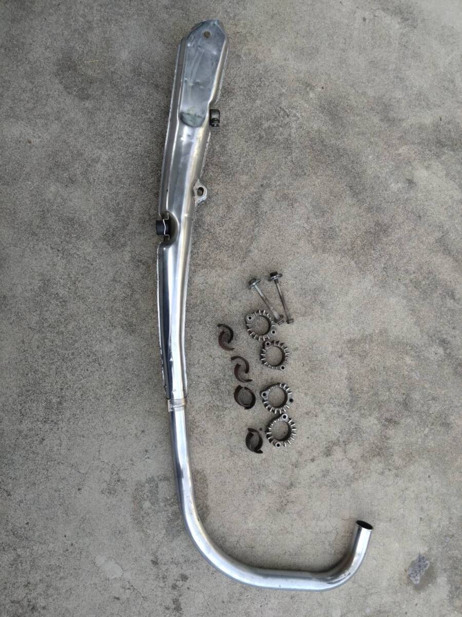 Z1 original muffler 4 pipe out 73 year 36S Z2 small stamp at that time Yoshimura Moriwaki 