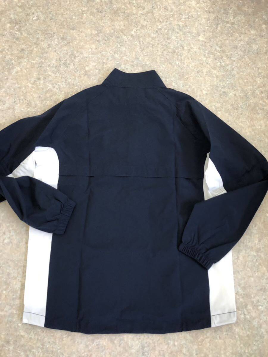 LEYTON HOUSE Golf men's rainwear regular price 14300 jpy ) tag equipped navy white 3L size 