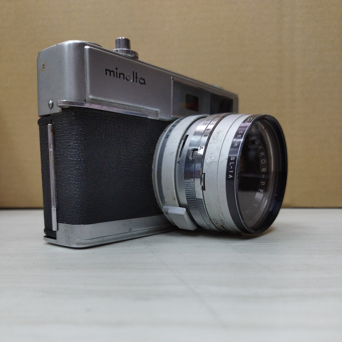 minolta HI-MATIC 7 ミノルタ レンジファインダー フィルムカメラ 未確認 4625の画像2