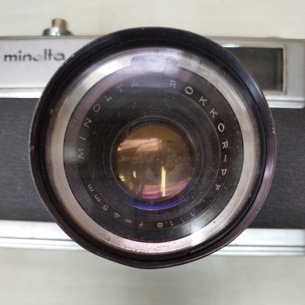 minolta HI-MATIC 7 ミノルタ レンジファインダー フィルムカメラ 未確認 4625の画像6
