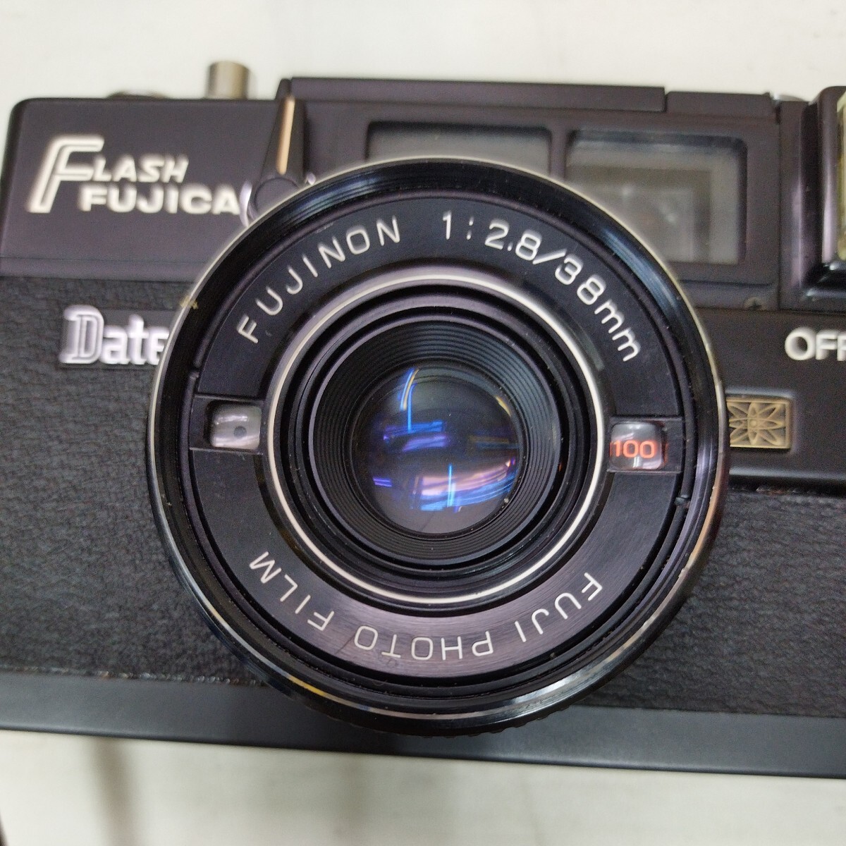 FUJICA FLASH Date フジカ コンパクトカメラ フィルムカメラ 未確認 4628の画像6