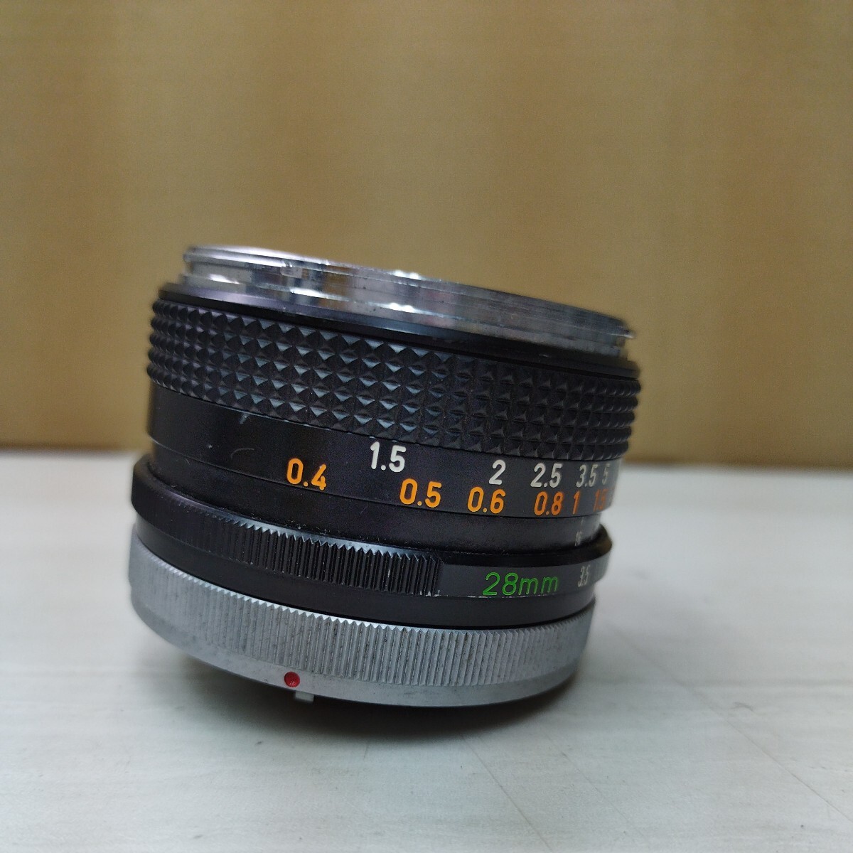 CANON LENS FD 28mm 1:3.5 キヤノン カメラレンズ キヤノン用 未確認 LENS1760の画像2