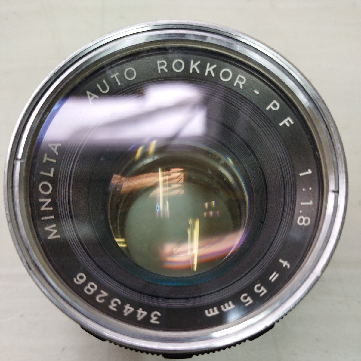 MINOLTA AUTO ROKKOR-PF 1:1.8 f=55mm ミノルタ カメラレンズ ミノルタ用 未確認 LENS1774_画像6