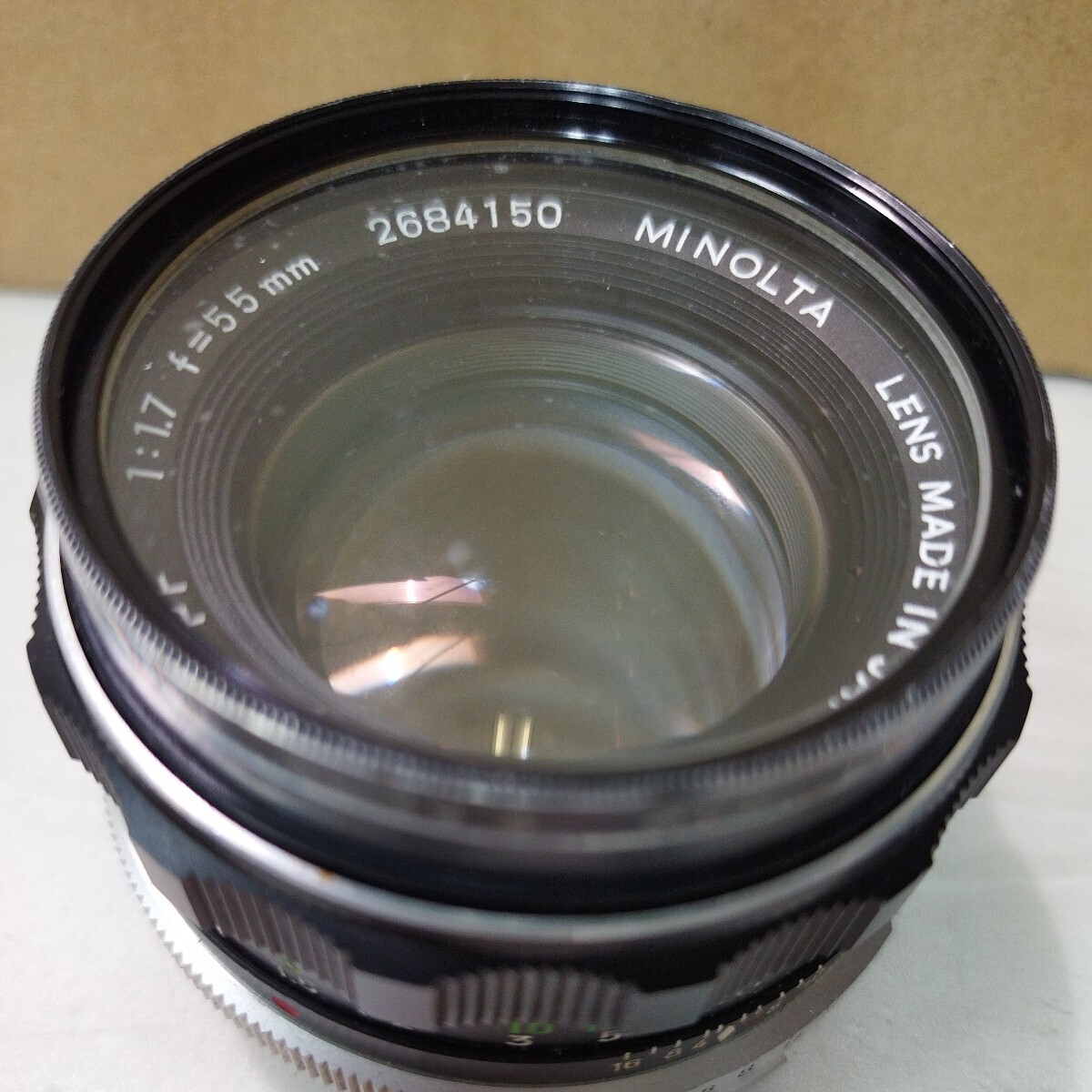 MINOLTA MC ROKKOR-PF 1:1.7 f=55mm ミノルタ カメラレンズ ミノルタ用 未確認 LENS1793_画像7