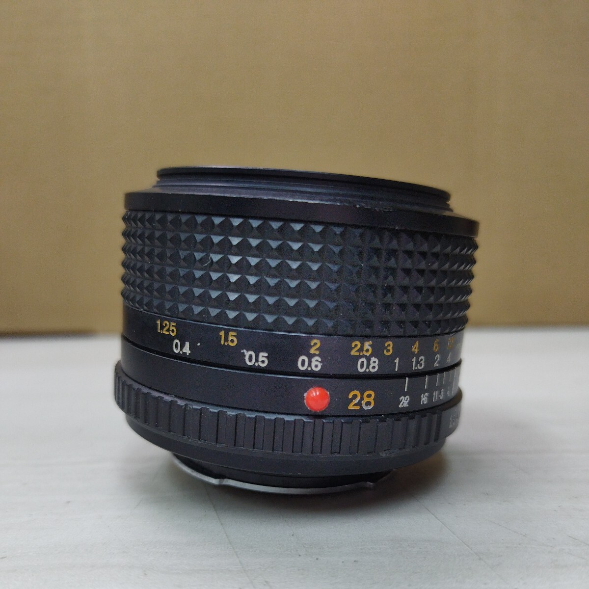 MINOLTA MD 28mm 1:2.8 Φ49mm Minolta camera lens Minolta for not yet verification LENS1801