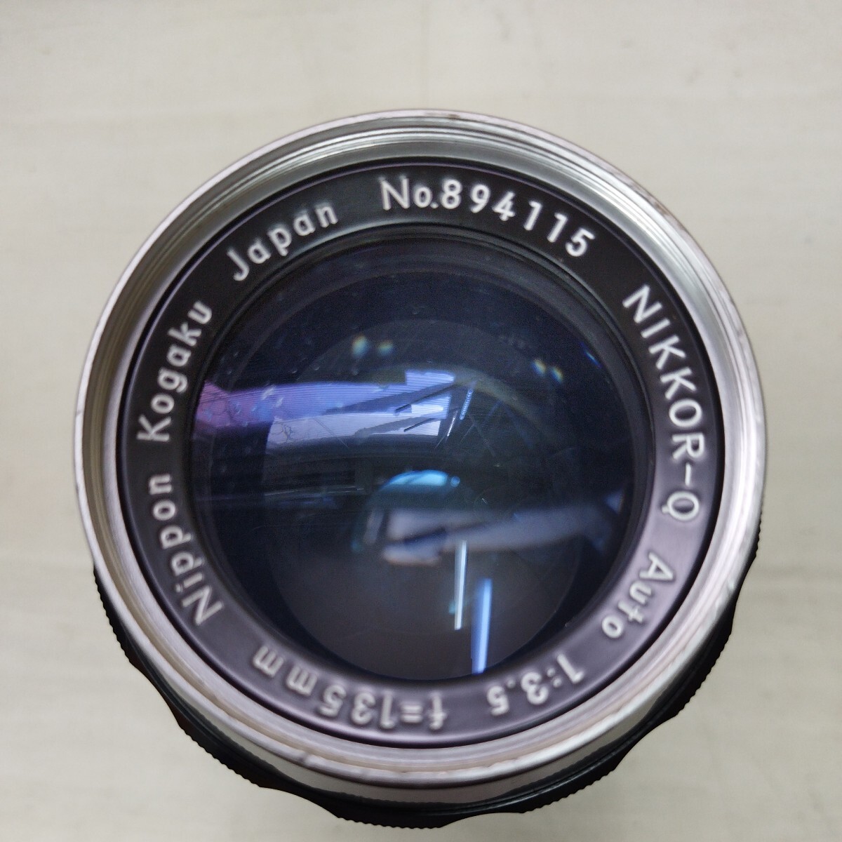 Nikon Nippon Kogaku Japan NIKKOR-Q Auto 1:3.5 f=135mm ニコン カメラレンズ ニコン用 未確認 LENS1833の画像6
