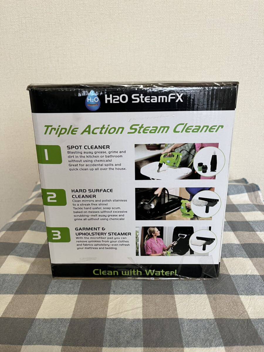 【新品未開封】 H2O Steam FX スチームクリーナー 管理A2316 ハンディスチームクリーナー H2Oダイレクトテレショップ レッド_画像5