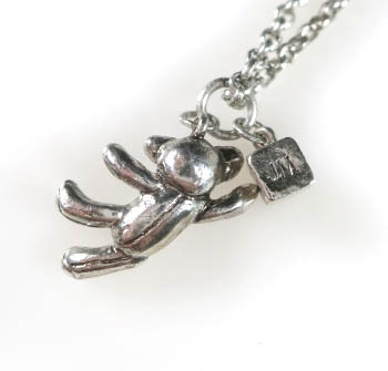 Jane Marple teddy bear necklace / Jane Marple [B60229]