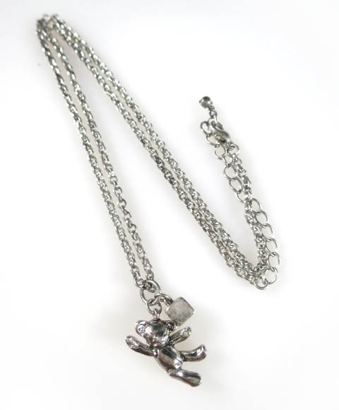 Jane Marple teddy bear necklace / Jane Marple [B60229]