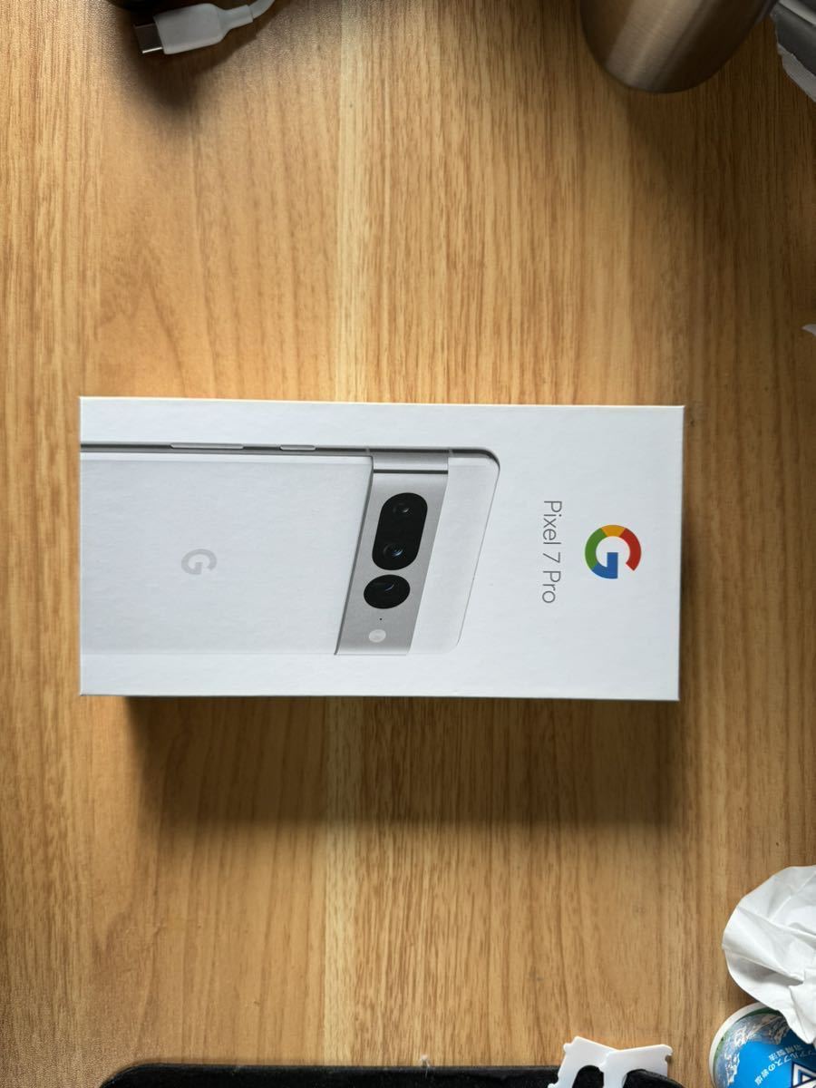 Google pixel 7 pro Snow 256GB Simフリー　公式ケースおまけ付き_画像5