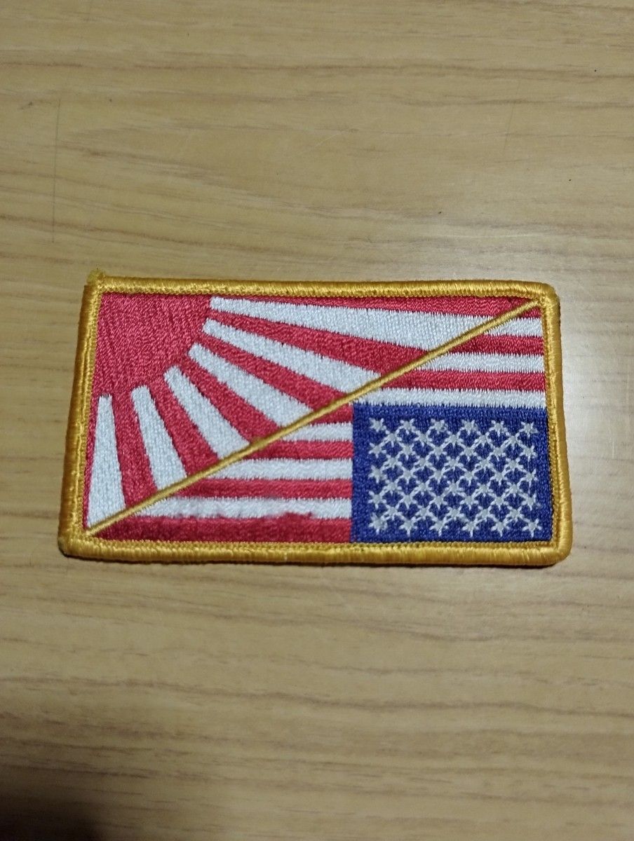 米軍　自衛隊　協同演習　被災地支援　刺繍 パッチ ミリタリー ワッペン