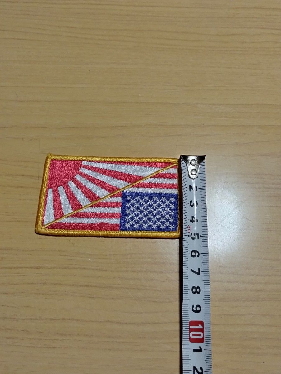 米軍　自衛隊　協同演習　被災地支援　刺繍 パッチ ミリタリー ワッペン