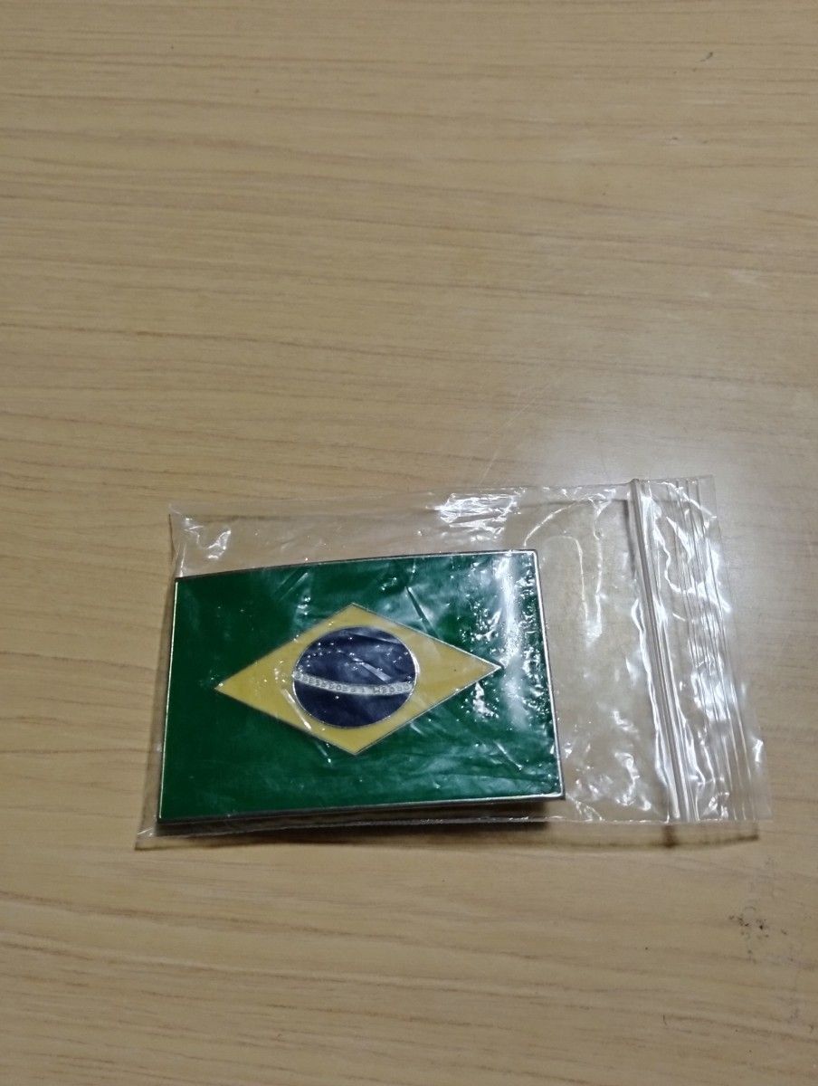 BRASIL　ブラジル　金属ベルトバックル