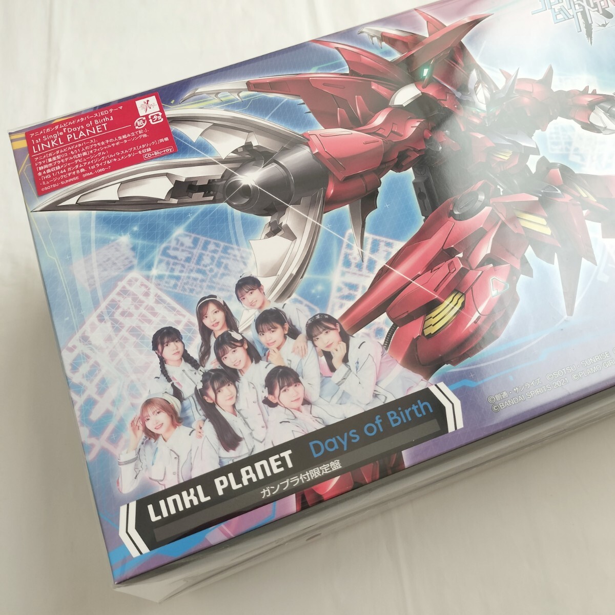 [ new goods ]LINKL PLANET Gundam build me Tabah sED Thema Days of Birth gun pra attaching limitation record CD Blu-ray plastic model mega jacket attaching 