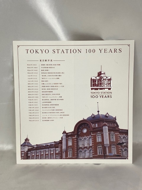 【未使用】東京駅開業100周年記念Suica スイカ 専用台紙付 鉄道記念品 ICカード プリペイドカード JR_画像4