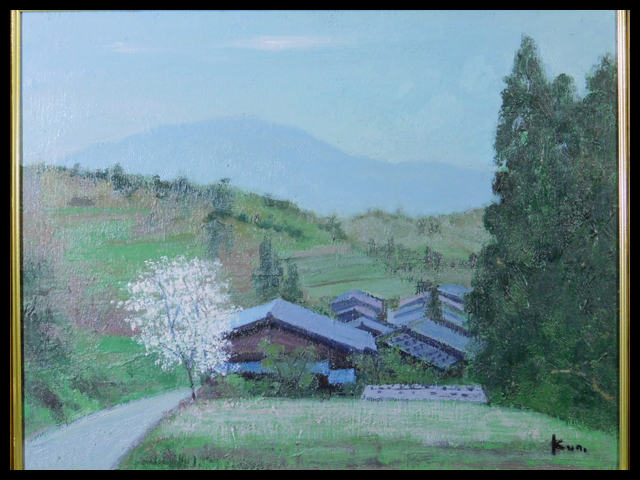 Yahoo!オークション - 横山薫次 春の馬篭峠(馬籠峠 旧中山道 Yahoo!オークション - 横山薫次 春の馬篭峠(馬籠峠 旧中山道