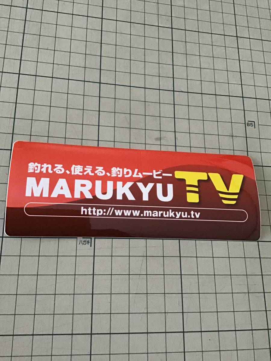 激安!必見!☆マルキュー MARUKYU TV オリジナル ステッカー☆2枚セット 新品・未使用_画像3