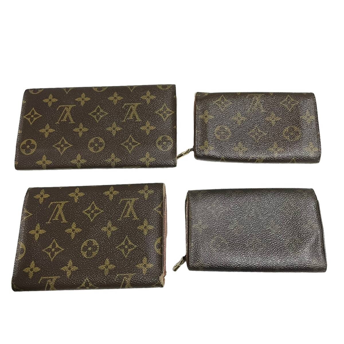 1円～★Louis Vuitton ルイヴィトン モノグラム 財布 ポルトフォイユ・サラ ポルトトレゾール 他まとめて4点セット _画像2