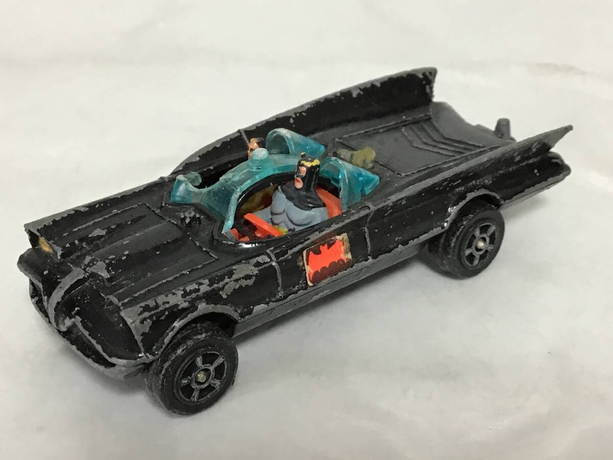 コーギー ジュニア バットモービル バットマン、ロビン乗車 1/64 ジャンク品 made in GT BRITAINの画像7