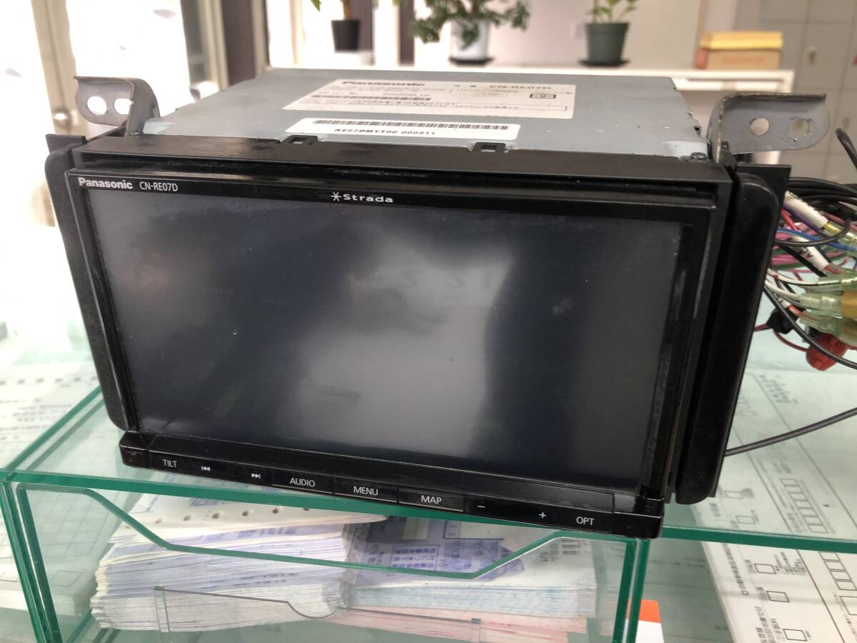 Panasonic　CN-RE074D　地図2020年度版　TRH200　ハイエース外し　動作品　　田1_画像4