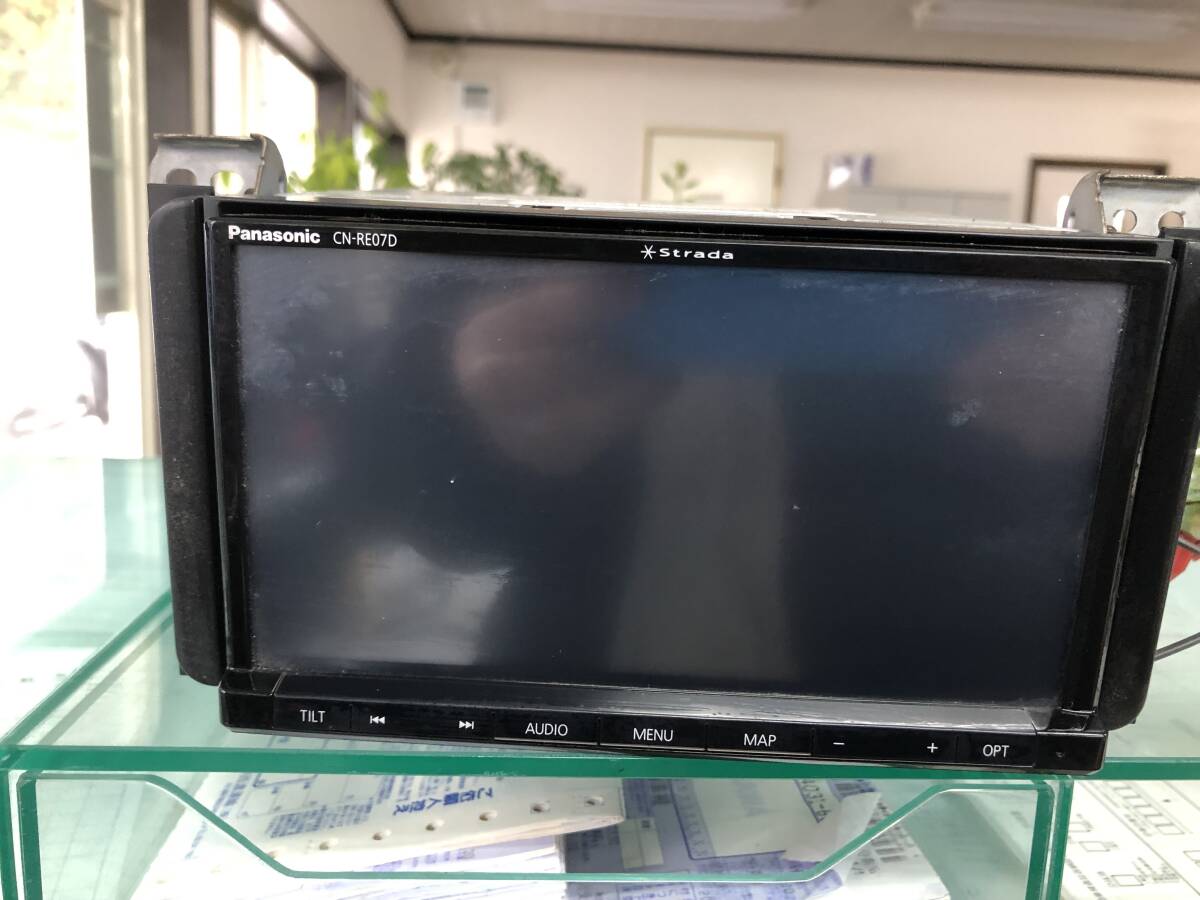 Panasonic　CN-RE074D　地図2020年度版　TRH200　ハイエース外し　動作品　　田1_画像1