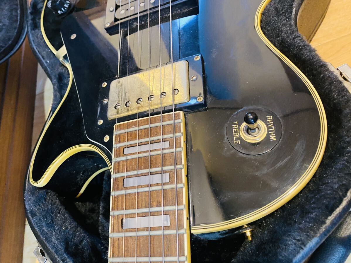 【現状品】Epiphone レスポール LesPaul Gibson ギブソン エレキギター ハードケース の画像3