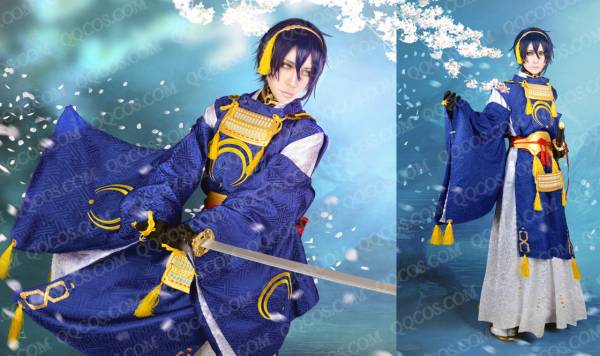 ★在庫限り★即納コスプレ衣装★刀剣乱舞ONLINE風★どらんぶ三日月宗近★高品質★L,XL