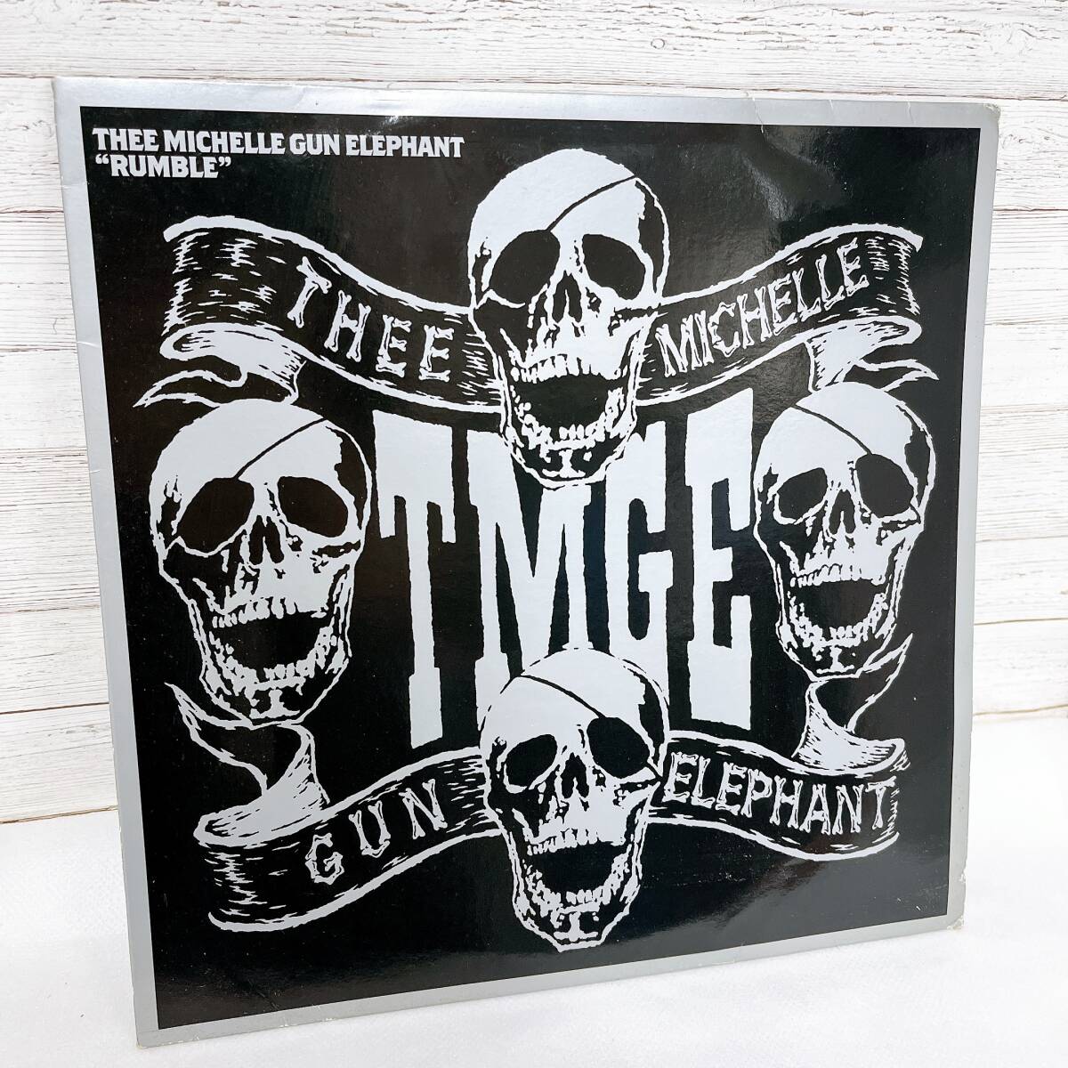 【05】レコード Thee Michelle Gun Elephant「Rumble」/Damaged Goods_画像1