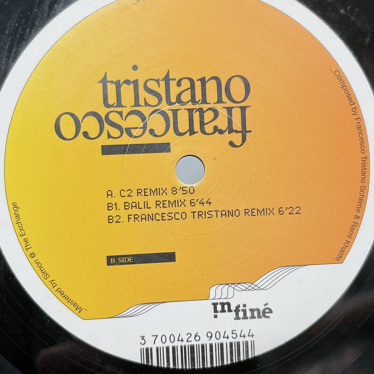 【05】12inch レコード Francesco Tristano 「The Melody」_画像7