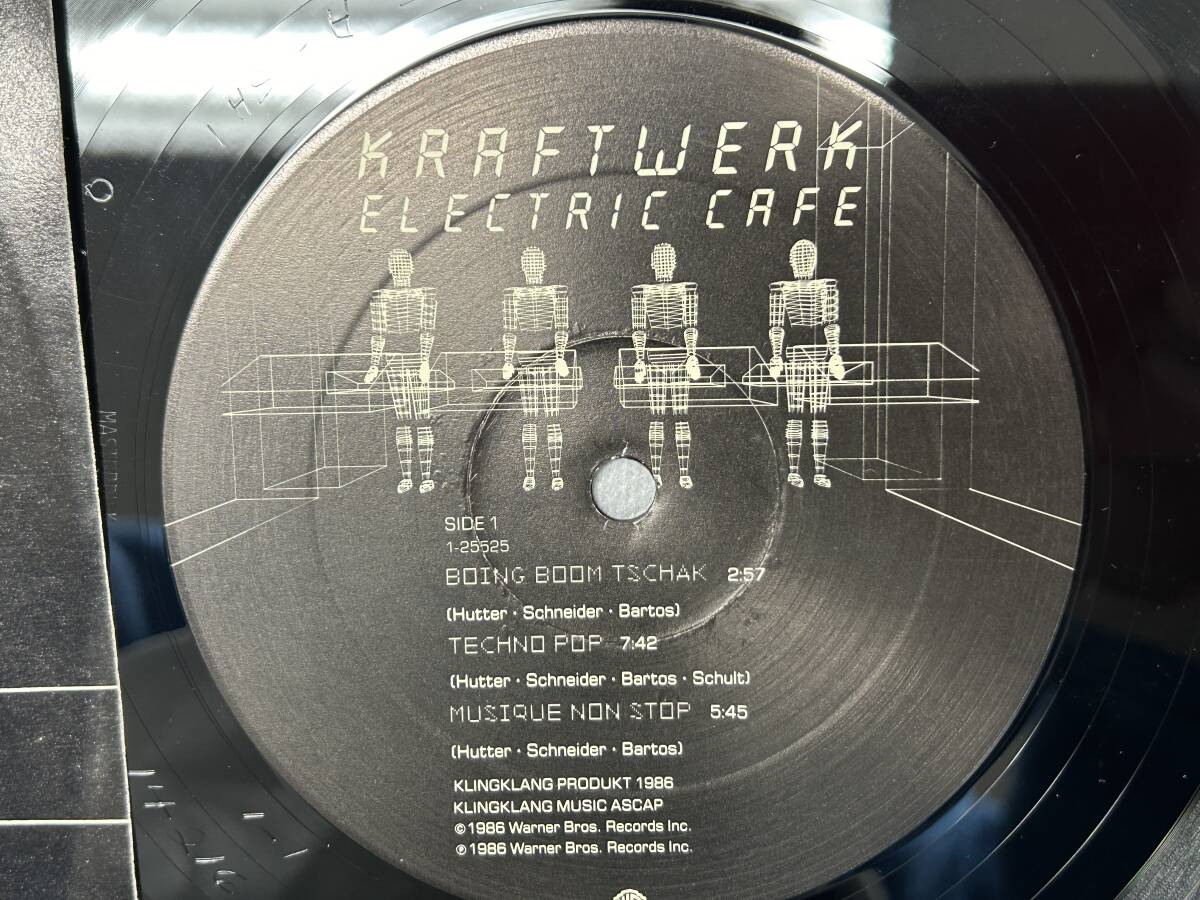 【08】激レア レコード Kraftwerk/クラフトワーク 「Electric Cafe」_画像4