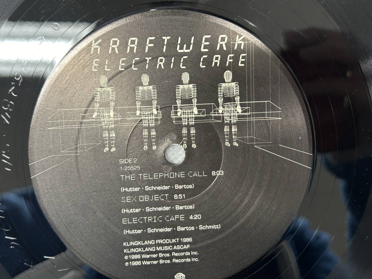 【08】激レア レコード Kraftwerk/クラフトワーク 「Electric Cafe」_画像6