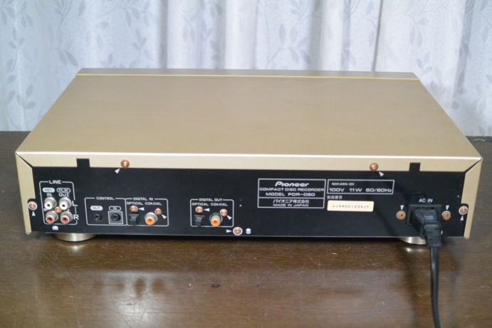 Pioneer CDレコーダー PDR-D50_画像3
