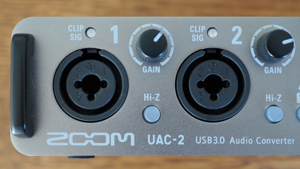 ZOOM UAC-2 USB3.0 Audio Converter ACアダプタ (AD-14) & USB-C変換アダプタ付属 【中古美品】_画像1