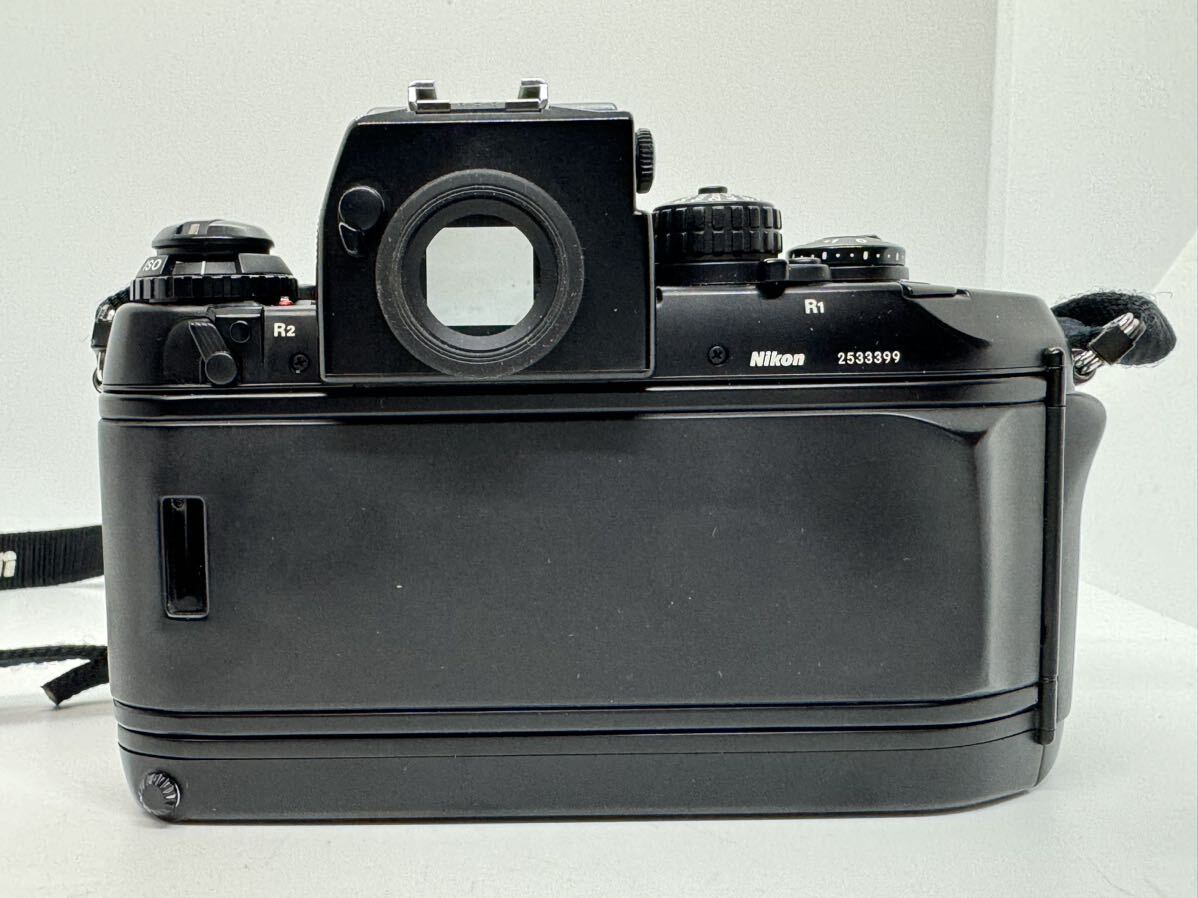 Nikon ニコン F4 一眼レフフィルムカメラ / NIKKOR-N Auto 1:2.8 f=24mm Nippon Kougaku Japan【ANY111】_画像6
