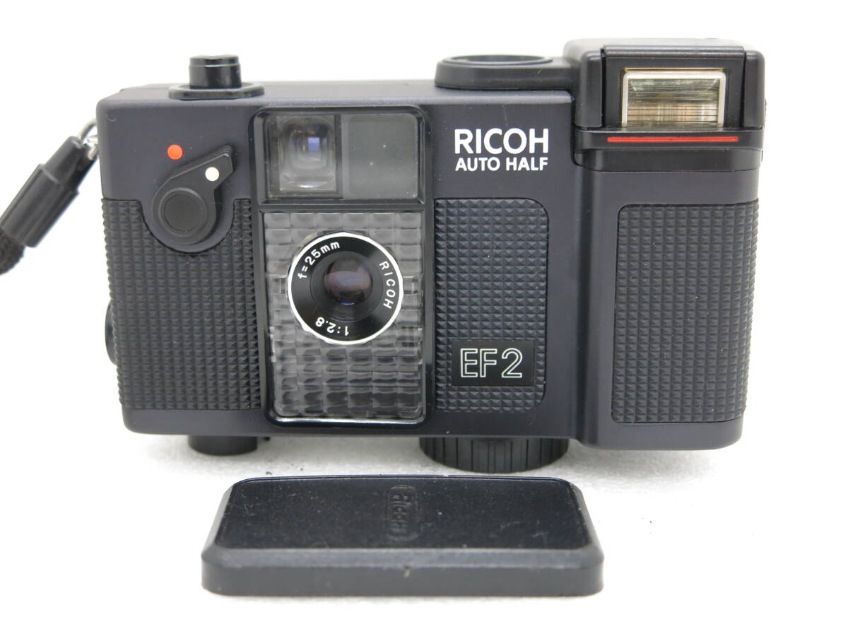 RICOH Auto HALF EF2 コンパクトカメラ　RICHO f=25mm 1:2.8 【ANG024】_画像7