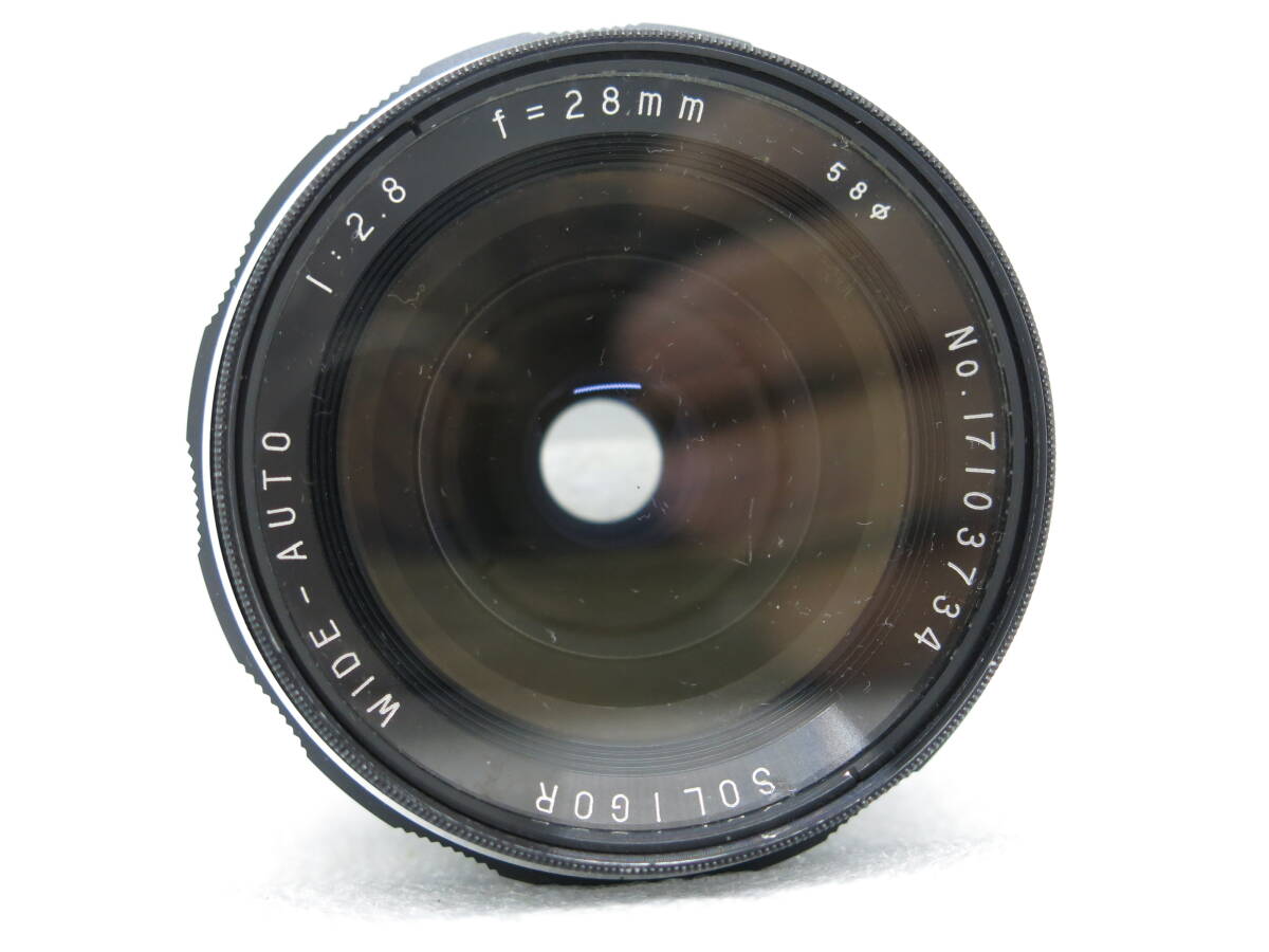 ASAHI PENTAX SPOTMATIC SP フィルムカメラ Super-Takumar 1:1.4 / 50 / 1:2.8 f=28mm / 1:1.8 / 55 【ANN003】_画像5