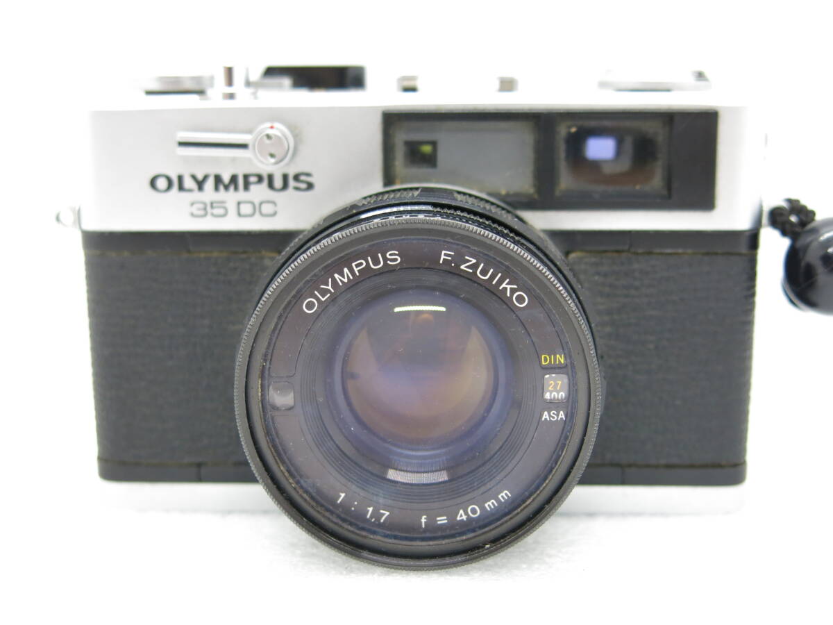 OLYMPUS 35DC フイルムカメラ　OLYMPUS F,zuiko 1:1.7 f=40mm 【ANN033】_画像2