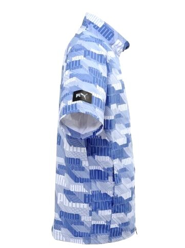# new goods regular price 12100 jpy sale PUMA Golf XL 3D graphic short sleeves spring summer full Zip u-bn jacket GOLF 930513-02 callaway adidas