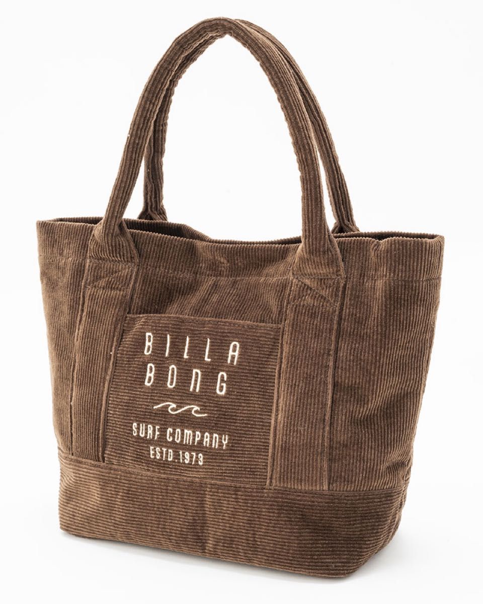 【本日限定値下げ】BILLABONG CORDUROY MINI TOTE BAG ミニトートバッグ 【2023年秋冬モデル】