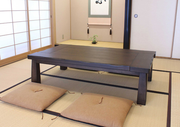 こたつテーブル コタツ 120センチ幅 長方形 コタツテーブル 新和風 和モダン ブラウン色 炬燵 暖卓 YASIRO_画像2